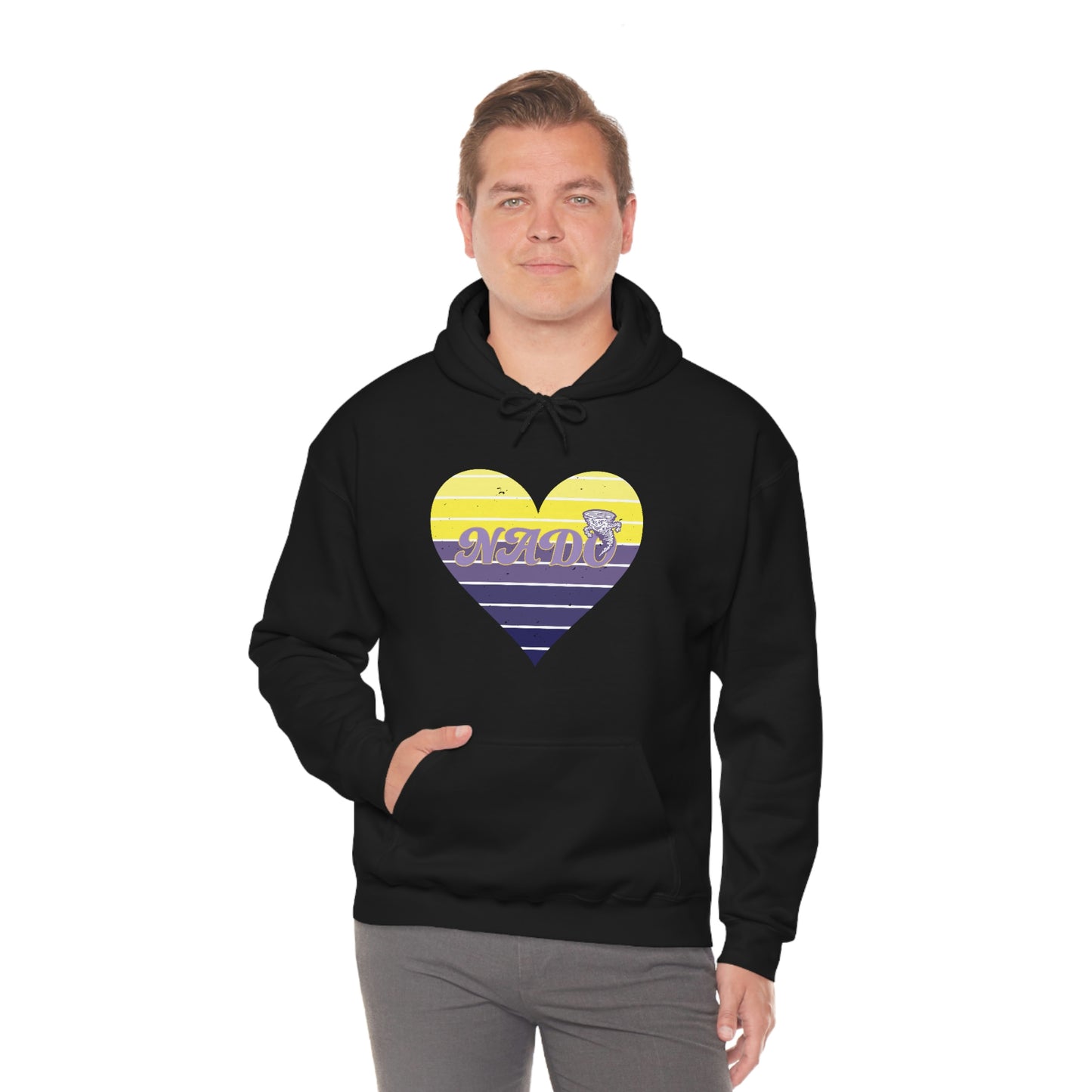 Retro Love -  Hooded Sweatshirt