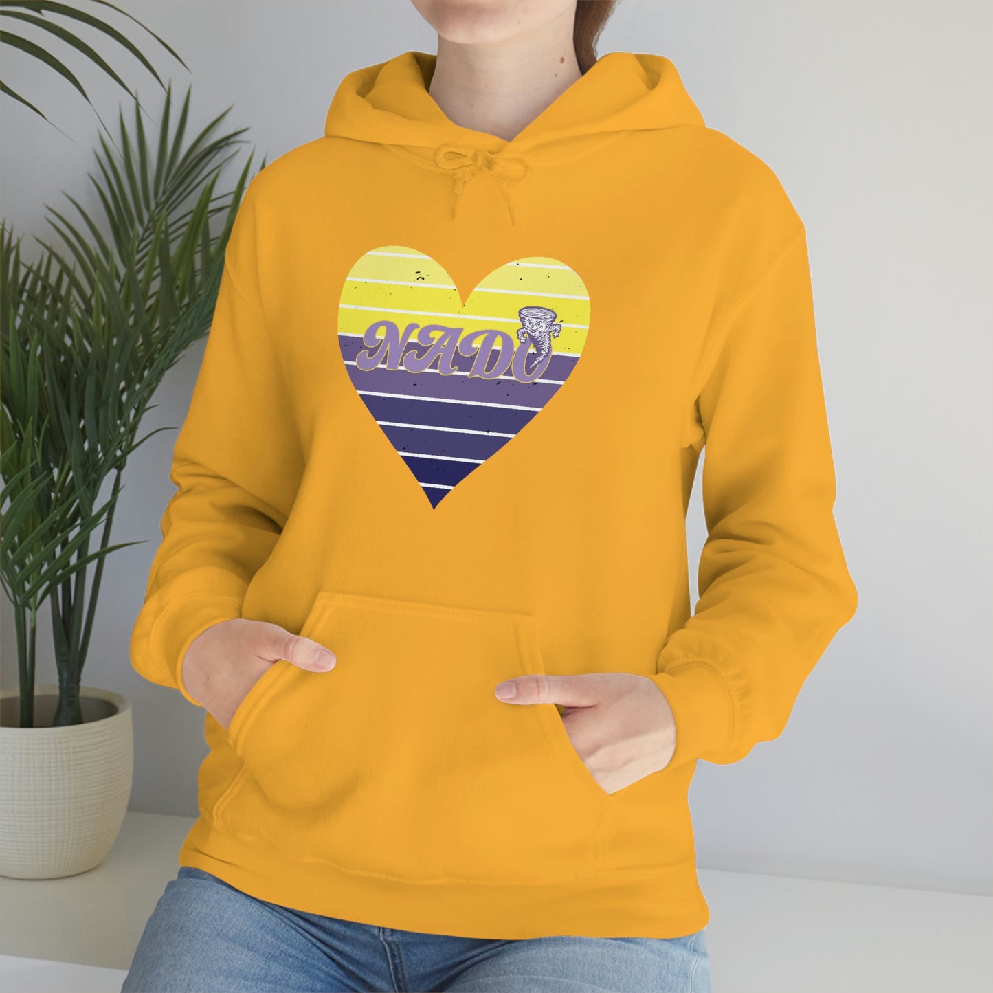 Retro Love -  Hooded Sweatshirt