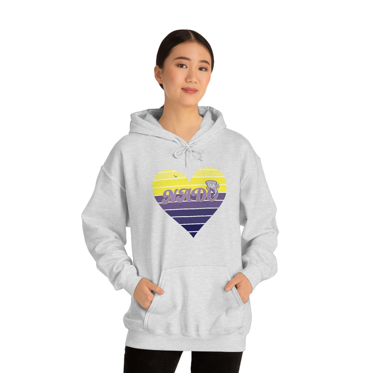 Retro Love -  Hooded Sweatshirt