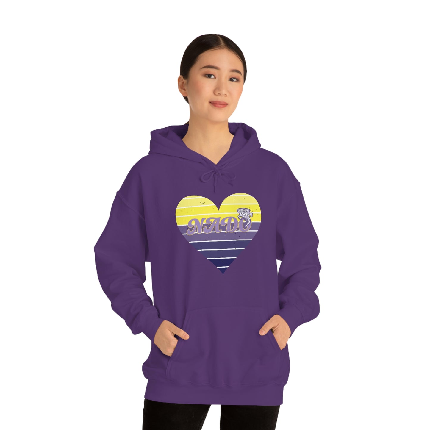 Retro Love -  Hooded Sweatshirt