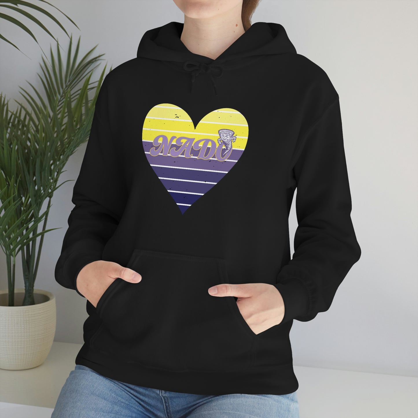 Retro Love -  Hooded Sweatshirt