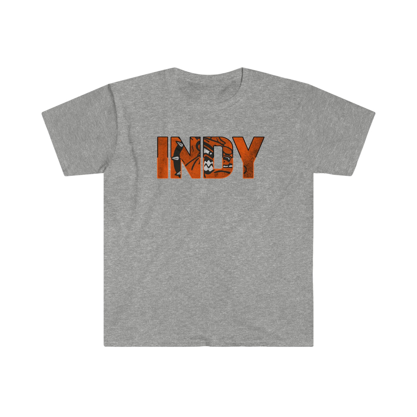 Indy with Logo - Softstyle T-Shirt