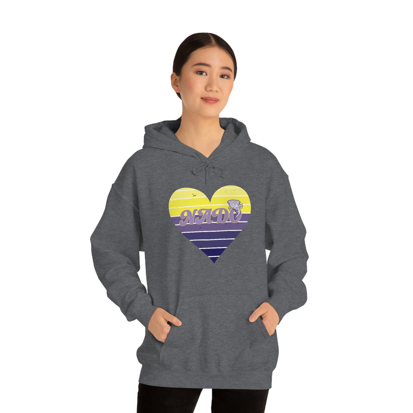 Retro Love -  Hooded Sweatshirt