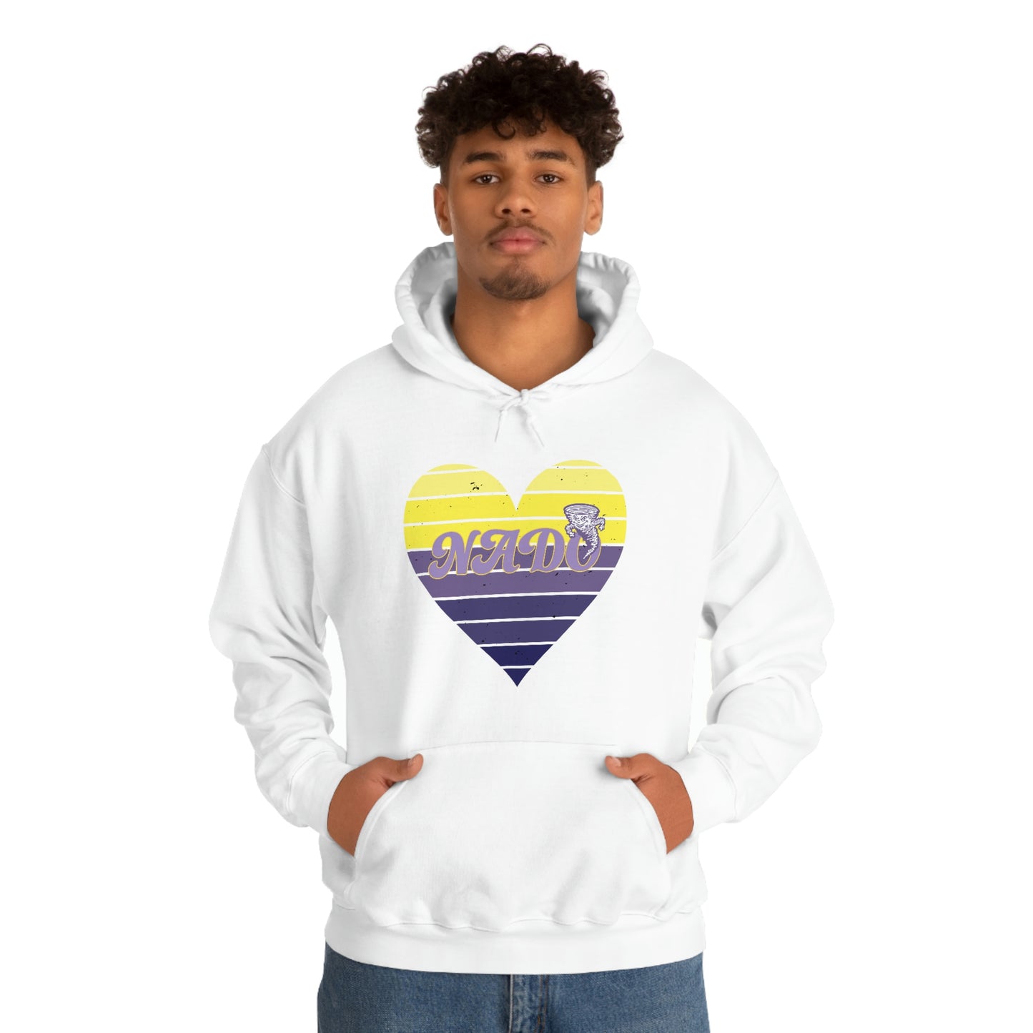 Retro Love -  Hooded Sweatshirt