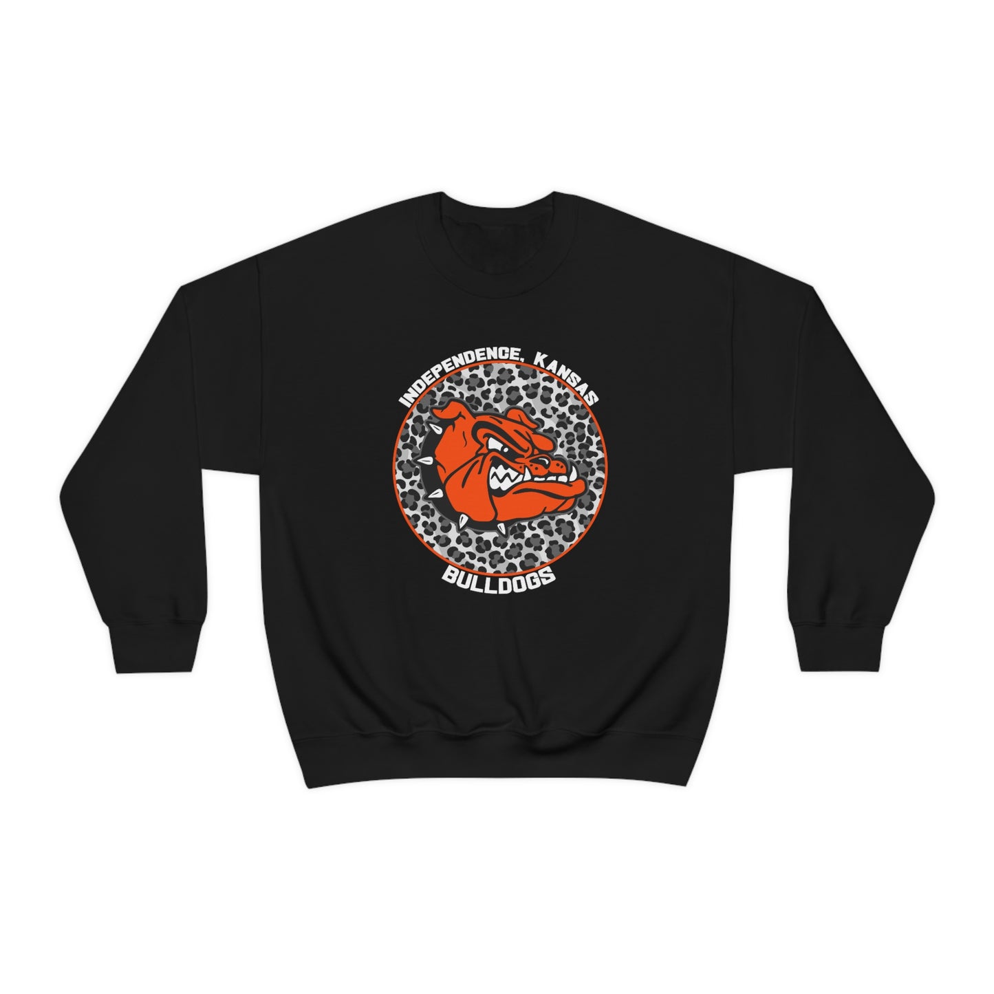 Leopard Bulldog - Crewneck Sweatshirt