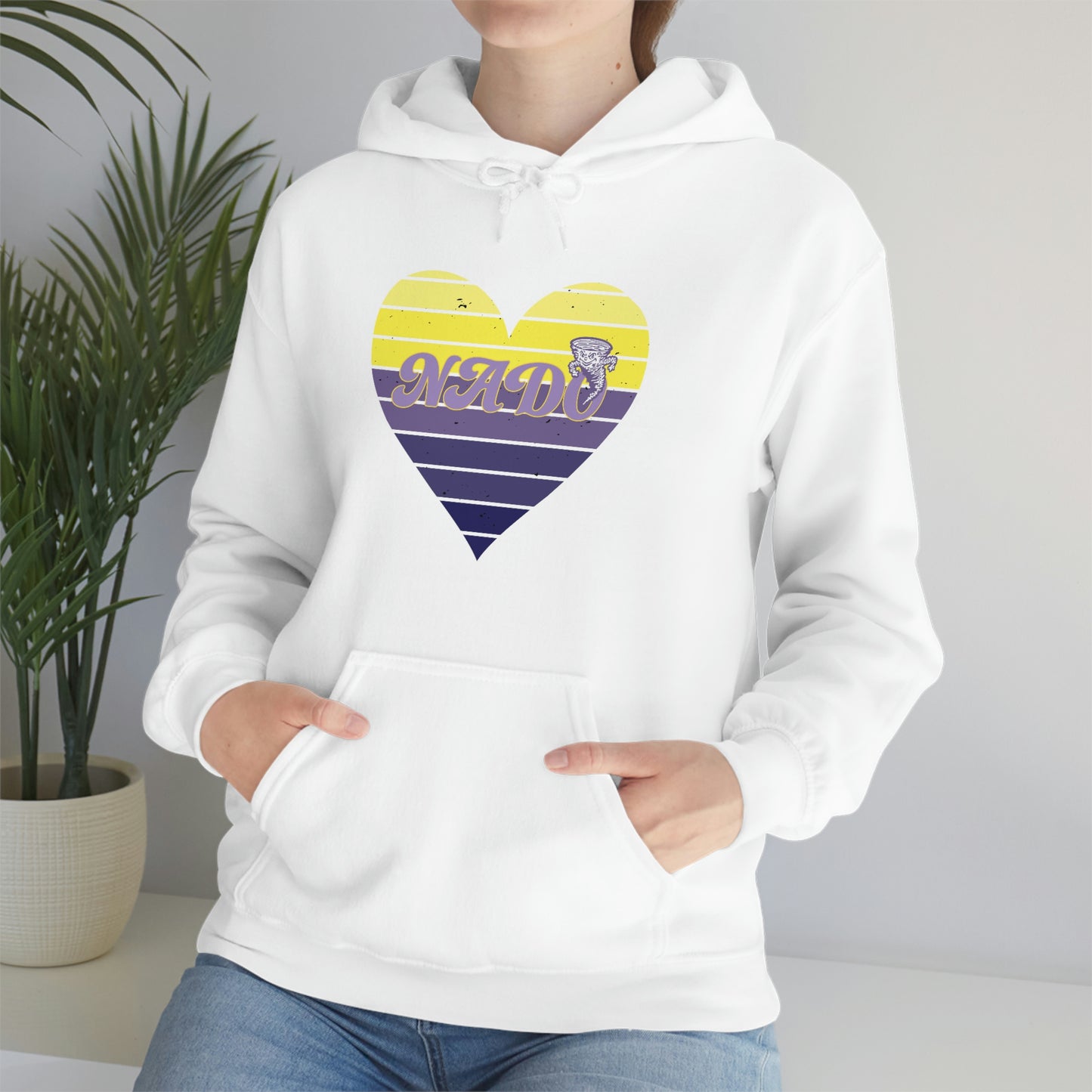 Retro Love -  Hooded Sweatshirt