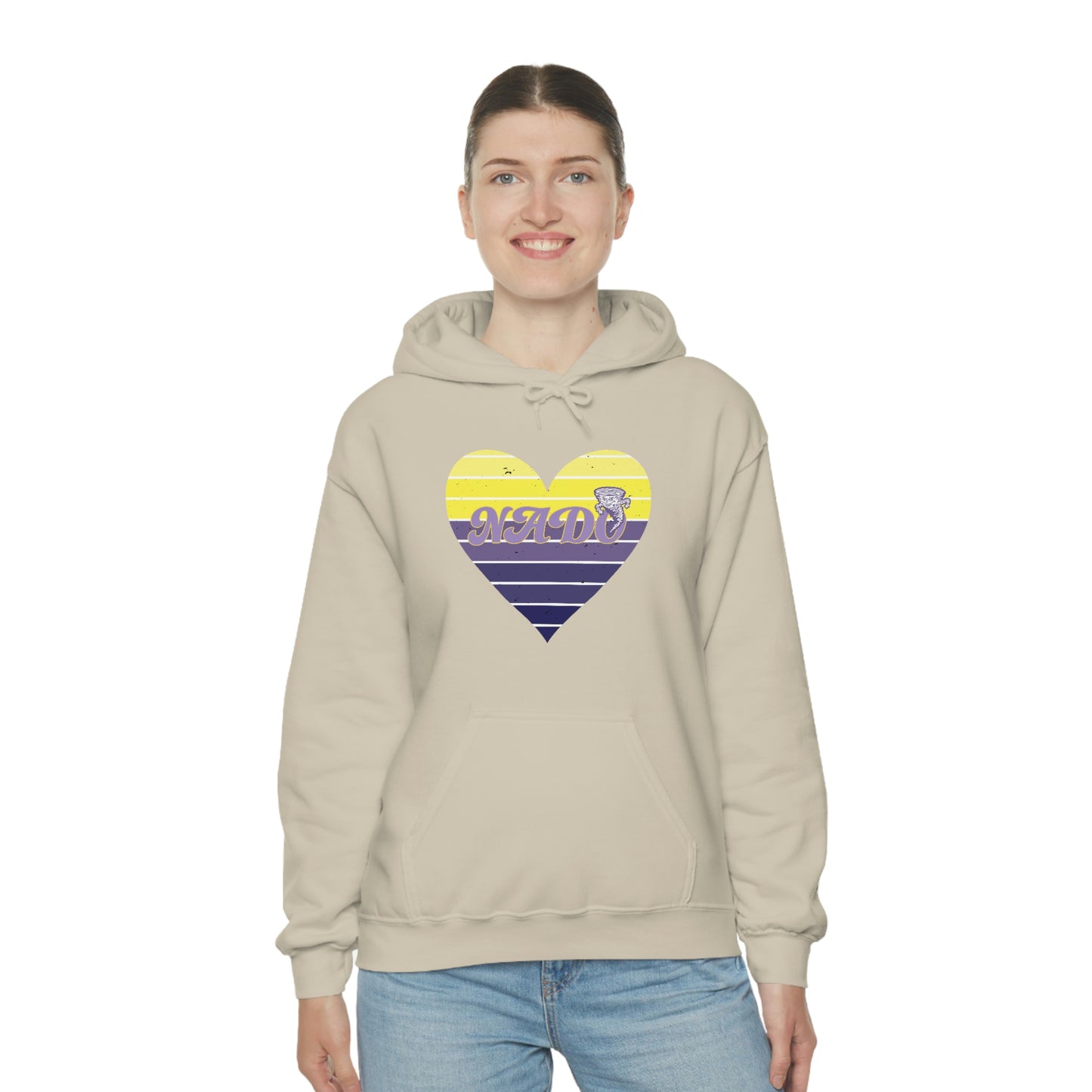 Retro Love -  Hooded Sweatshirt