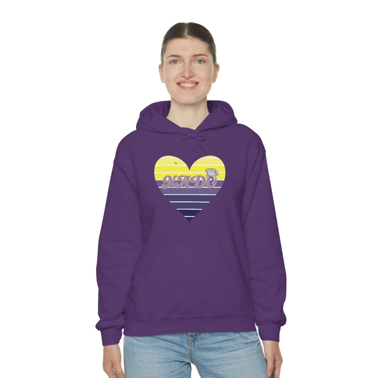 Retro Love -  Hooded Sweatshirt