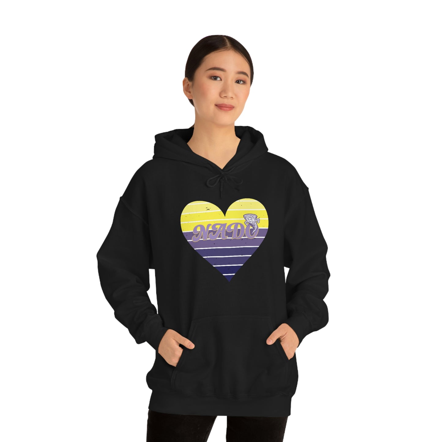 Retro Love -  Hooded Sweatshirt