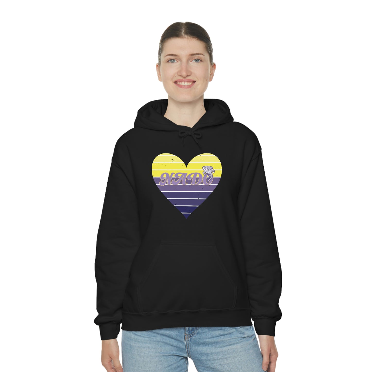 Retro Love -  Hooded Sweatshirt