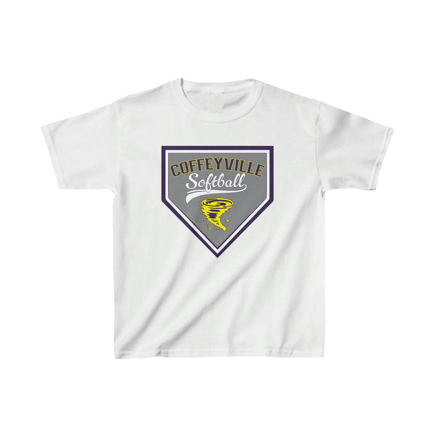 Softball Kids Soft Cotton Tee